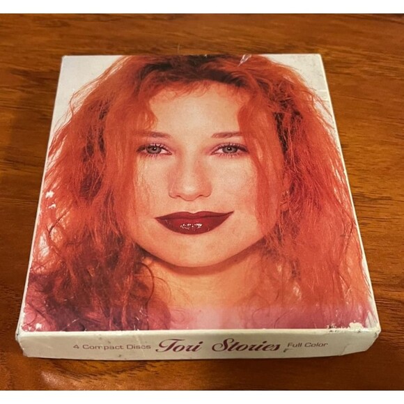 Tori Amos Tori Stories RARE SILVER DISC Italian 4XCD Import...